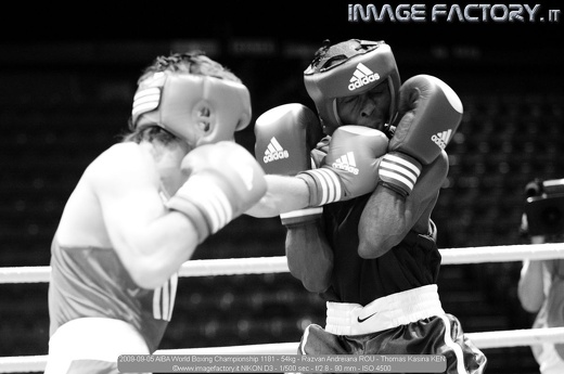 2009-09-05 AIBA World Boxing Championship 1181 - 54kg - Razvan Andreiana ROU - Thomas Kasina KEN